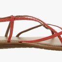 Zodiac  Yovana Strappy Braided Coral Sandals size 9 Photo 6