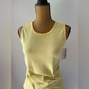 Krass&co Vintage 90s EEIKA &  Yellow and White Sleeveless Stripe Top Tank Top Size M Photo 1