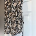 Nine Britton  Snakeskin Sleeveless Summer Blouse Size S B46‎ Photo 5