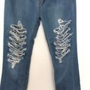 One Teaspoon  Womens Distressed Jeans Cotton Medium Wash Blue Denim Size 27 Photo 2