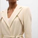 Alexis Alek Belted Blazer Jacket Ivory sz Small $850 Photo 8