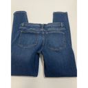 Duluth Trading  Womens Denim Pants Skinny Blue Wash Size 6 Photo 4