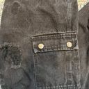 Pretty Little Thing BLACK DENIM UTILITY CARGO Photo 4