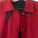 London Fog Vtg 70s/80s USA  Warm Removable Liner Red Trench Coat Jacket 10 M Photo 2