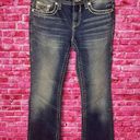 Vigoss Ladies‎  Heritage Fit Boot Cut Embellished Bling Y2k Jeans Size 6 Photo 1