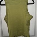 Cotton On Ribbed Green Tank Top Photo 2