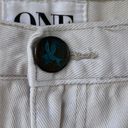 One Teaspoon  Awesome Baggies Jeans White Distressed Size 29 Photo 7