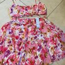 Urban Outfitters Skirt Set Floral Pink Size XL Photo 3