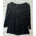 Y2K Clothing Co by Notations black bejeweled top size L. Size L Photo 4