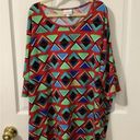 LuLaRoe  Red Modal, Polyester Tunic size medium Photo 5