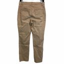 Lafayette 148  100% Cotton Brown Capri Pants Sz 4 Photo 3