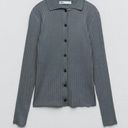 ZARA NWT  KNIT POLO SWEATER Photo 6