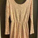 Charlotte Russe Soft Pink Lace Roper Photo 0