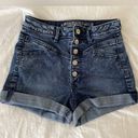 American Eagle  Super Stretch Button Fly Denim Shorts Photo 0