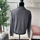 Balance Collection Gray Long Sleeve Quarter Zip Top Size Large Photo 3