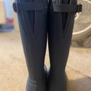 Hunter Tall Blue Rain Boots Photo 2