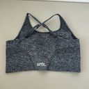 AYBL  Grey Crisscross Back Sports Bra Photo 1