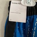 Nike NWT  Women's Dri-FIT Swoosh Fly Crossover Blue Striped Basketball Shorts L Photo 8