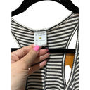 By Together Women's  Tank Top, Romper Size S, White & Black Striped Photo 1