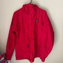 Patagonia  Red Lightweight Raincoat Size Small Photo 0