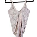 One Piece Bali Shapewear Bodysuit Faja Womens Size 38DD Pale Pink Lace  Sexy Photo 1