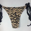 Topshop  Animal Print Bikini Bottoms US 6 Photo 6