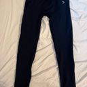 Gymshark Navy Blue Gym Shark Everyday Seamless Leggings. Size L. Photo 0