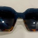 Blue/Tortoise Oversized Sunglasses Photo 0