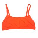 SKIMS  Fits Everybody Scoop Neck Bralette Neon Orange Size Small Photo 1