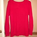 American Eagle Jegging Sweater Red Medium Photo 2