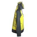 Nike  Just Do It spell out therma-fit zip athletic hoodie yellow and gray size XL Photo 2