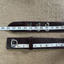 White House | Black Market WHBM Black And Red Wide Cinch Belt XS-S-M Photo 2