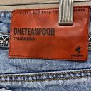 One Teaspoon Hollywood Hills Truckers Mid Rise Straight Leg Jean 24 Photo 5