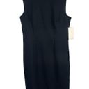 Harper   Rose Black  Work Wear Career Sheath Dress Size 4 Photo 4