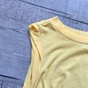 Free People Movement Yellow Twist Front Crop Top Athletic Festival Neon Tank XS Photo 2