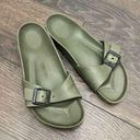 Birkenstock  Women’s 39 Olive Green Madrid Eva Sandals Shoes Photo 0