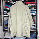 Columbia Vintage Women  Light Softshell Cinch Waist Beige Jacket Large Photo 6