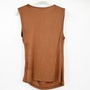 Lovers + Friends  Revolve Womens Basic Sahara Draped Tank Top Size S Brown Photo 6