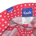 Keds  red and white linen blend women’s hat one size Photo 5