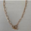 Madewell NWOT  gold chain and toggle necklace Photo 1