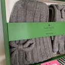 Kate Spade New!  Bow Beanie and Gloves Gift Set GREY Photo 4