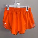 Lululemon Orange Hotty Hot Short 2.5” Photo 1