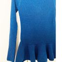 Tory Burch  Ramona Peplum Merino Wool Sweater Photo 3