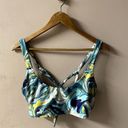 Modcloth  Blue Marble Swirl Swim Top Photo 2