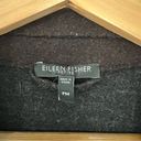 Eileen Fisher  Brown Merino Wool Button Jacket in Size Medium Petite Photo 2