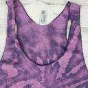 American Apparel NWOT  50/50 Custom Purple Bleach Tie Dye Spiral Tank Top Medium Photo 3