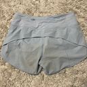 Lululemon Blue Speed Up Shorts Photo 1