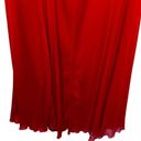 B Darlin  Red Halter Formal Maxi Dress Photo 5