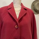 Pendleton  Pink 100% Lambswool Long Button Front Peacoat Winter Coat Photo 1