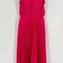 Petal and Pup  Hot Fuchsia Pink Dominique Pleat Detail Maxi Dress Size 10 Halter Photo 0